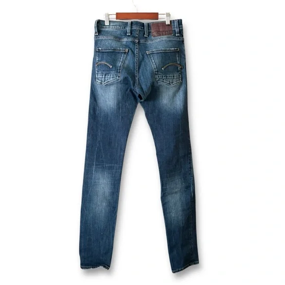 G-Star Defend Super Slim Jeans Button Fly Size 30x34